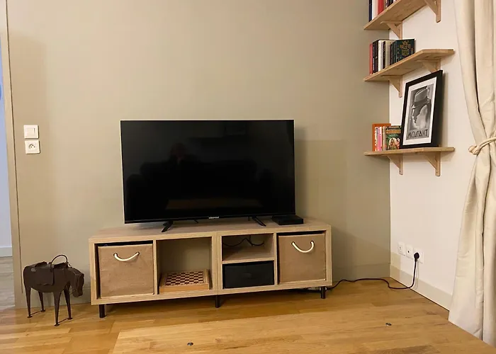 Apartamento T2 Cosy Et Calme, Parking Prive Et Fibre Inclus